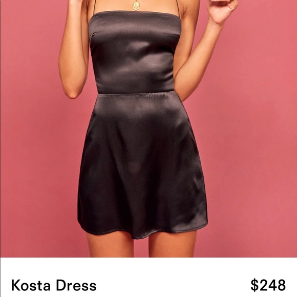 Reformation Kosta pink leopard print mini dress - Picture 2 of 10